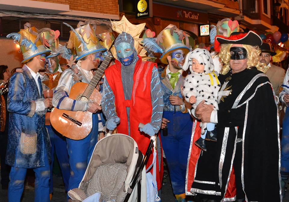 Fotografías de Carnaval en la calle de Cabra